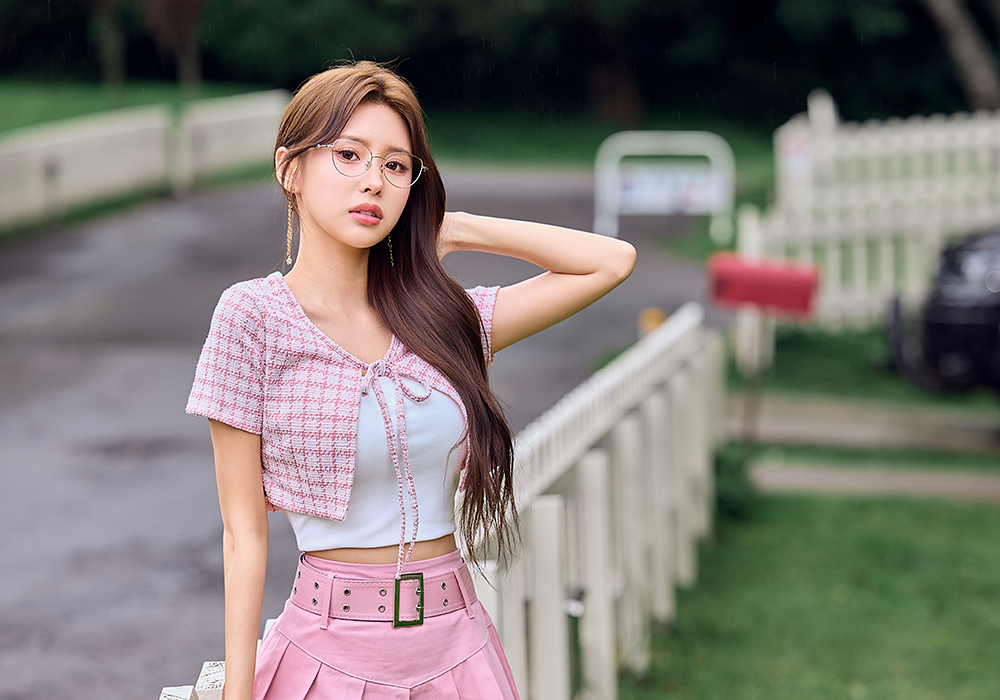 K-DESIGN動物聯萌 | 辰星貓掌掛飾 貓眼眶眼鏡 | 朝霞粉