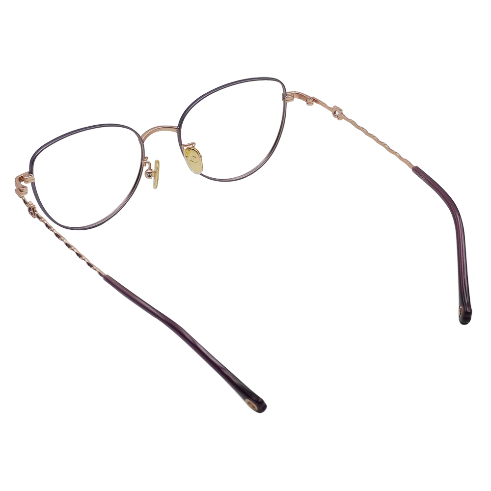 K-DESIGN動物聯萌 | 辰星貓掌掛飾 貓眼眶眼鏡 | 星宿紫