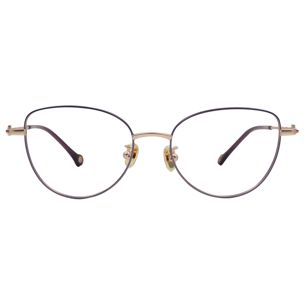 K-DESIGN動物聯萌 | 辰星貓掌掛飾 貓眼眶眼鏡 | 星宿紫