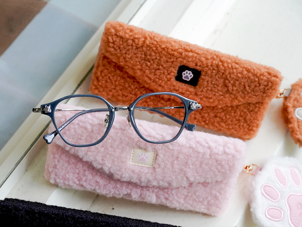 K-DESIGN動物聯萌 | 萌兔物語 多邊框眼鏡 | 孔雀藍