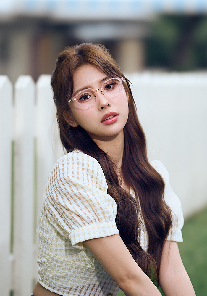 K-DESIGN動物聯萌 | 萌兔物語 多邊框眼鏡 | 棉花糖粉