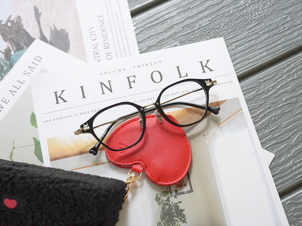 K-DESIGN動物聯萌 | 萌兔物語 多邊框眼鏡 | 輕盈黑