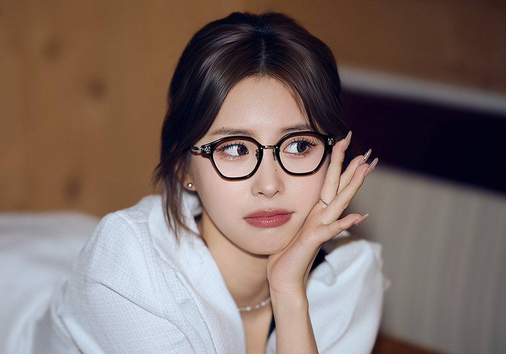 K-DESIGN動物聯萌 | 萌兔物語 多邊框眼鏡 | 輕盈黑