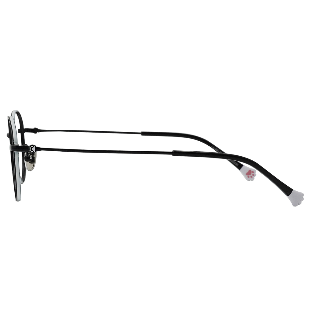 K-DESIGN動物聯萌 | 肉球漫步 波士頓框眼鏡 | 星辰黑