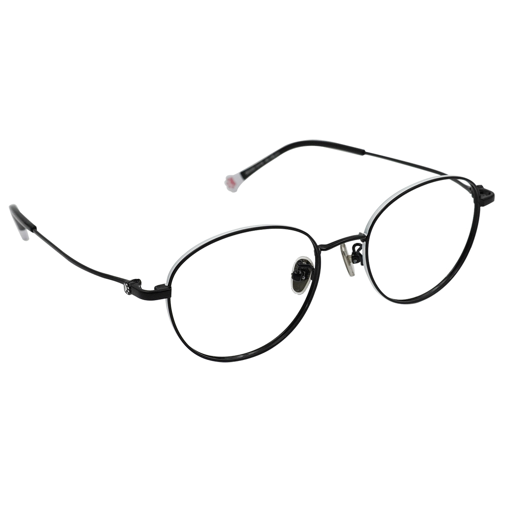 K-DESIGN動物聯萌 | 肉球漫步 波士頓框眼鏡 | 星辰黑