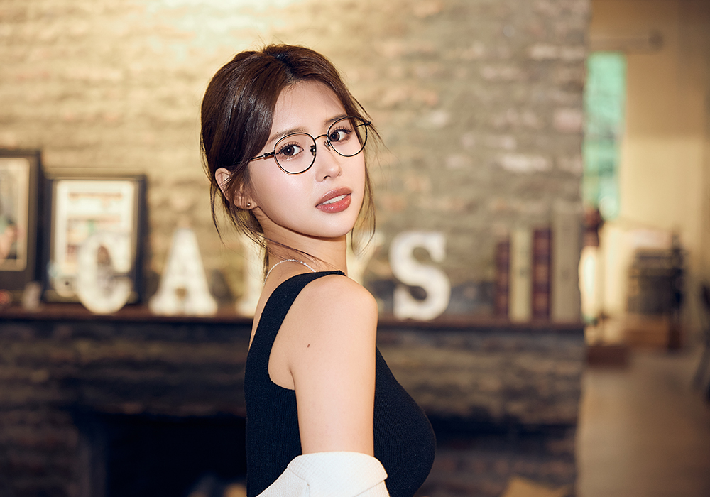 K-DESIGN動物聯萌 | 肉球漫步 波士頓框眼鏡 | 星辰黑