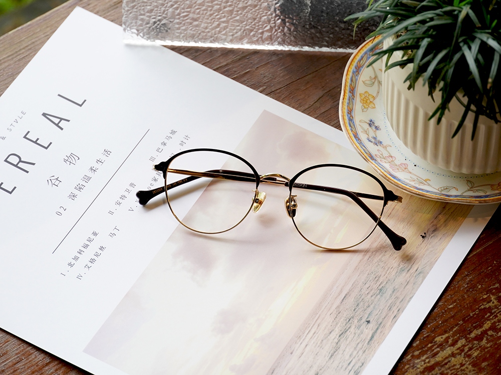 K-DESIGN動物聯萌 | 小短腿探員 眉框眼鏡 | 小焦糖