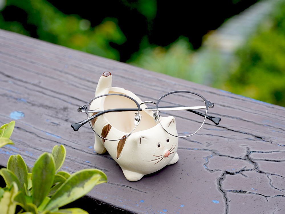 K-DESIGN動物聯萌 | 小短腿探員 眉框眼鏡 | 玄霧黑