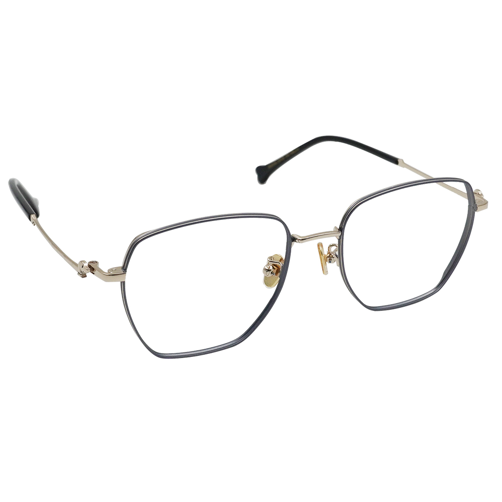 K-DESIGN動物聯萌 | 奔跑吧萌汪 多邊框眼鏡 | 霧藍