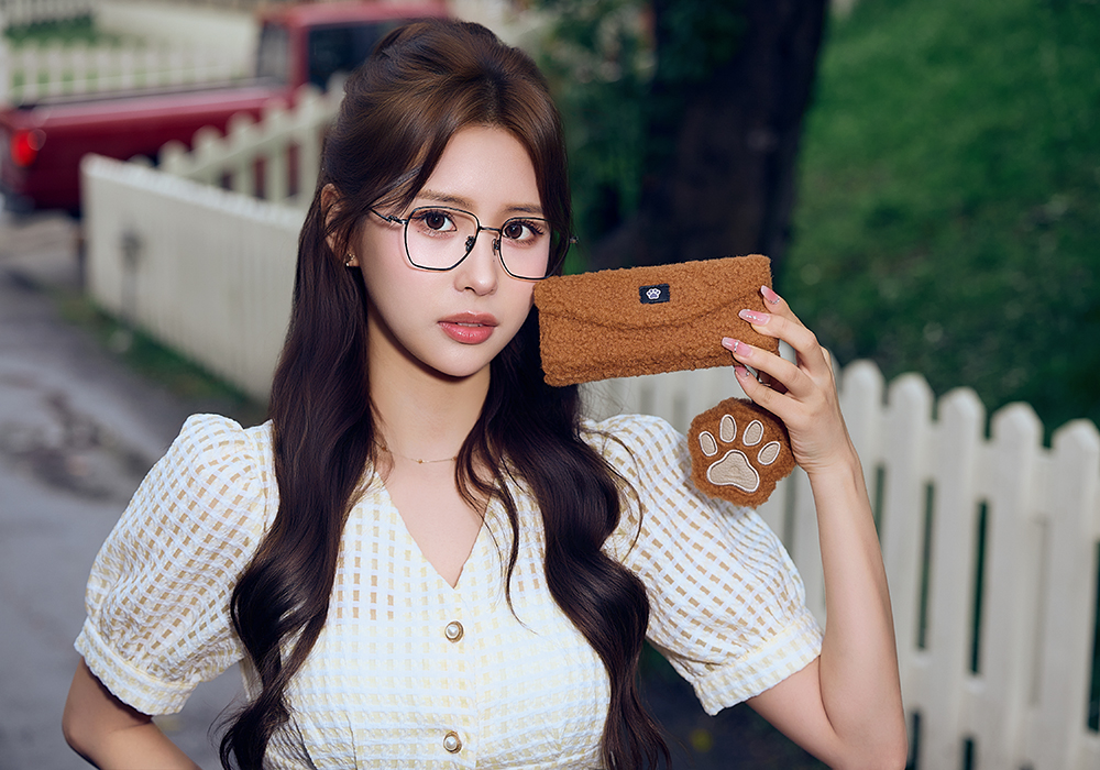 K-DESIGN動物聯萌 | 奔跑吧萌汪 多邊框眼鏡 | 磁黑