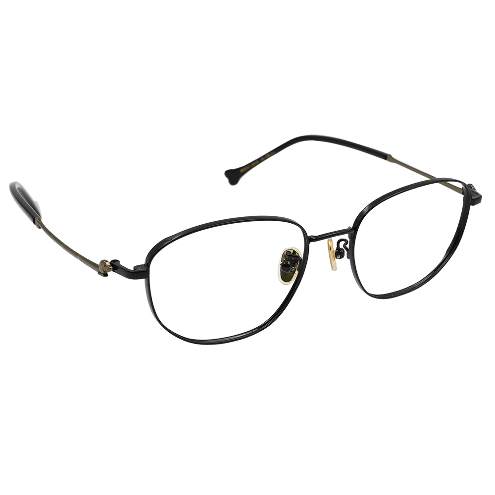 K-DESIGN動物聯萌 | 小臘腸出沒 長方框眼鏡 | 絲絨黑