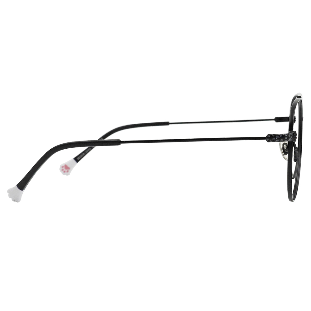 K-DESIGN動物聯萌 | 虎斑喵 飛官框眼鏡 | 鐵甲黑