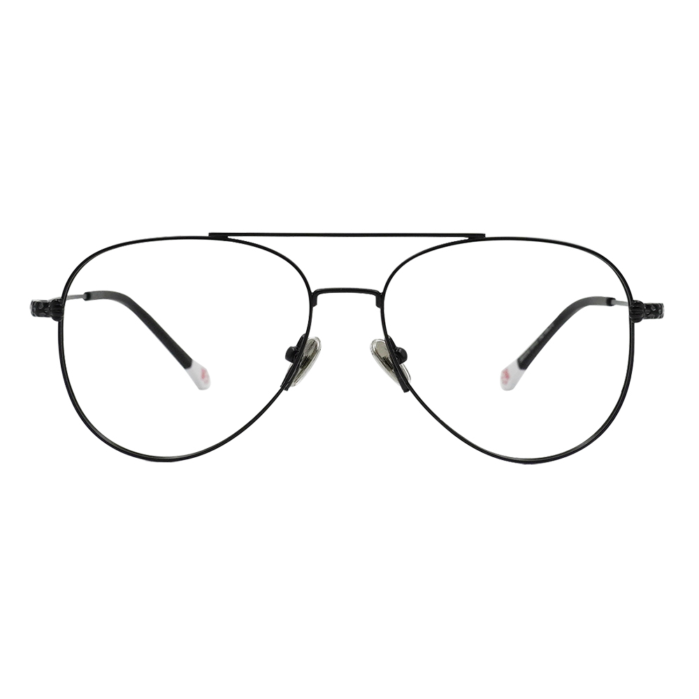 K-DESIGN動物聯萌 | 虎斑喵 飛官框眼鏡 | 鐵甲黑