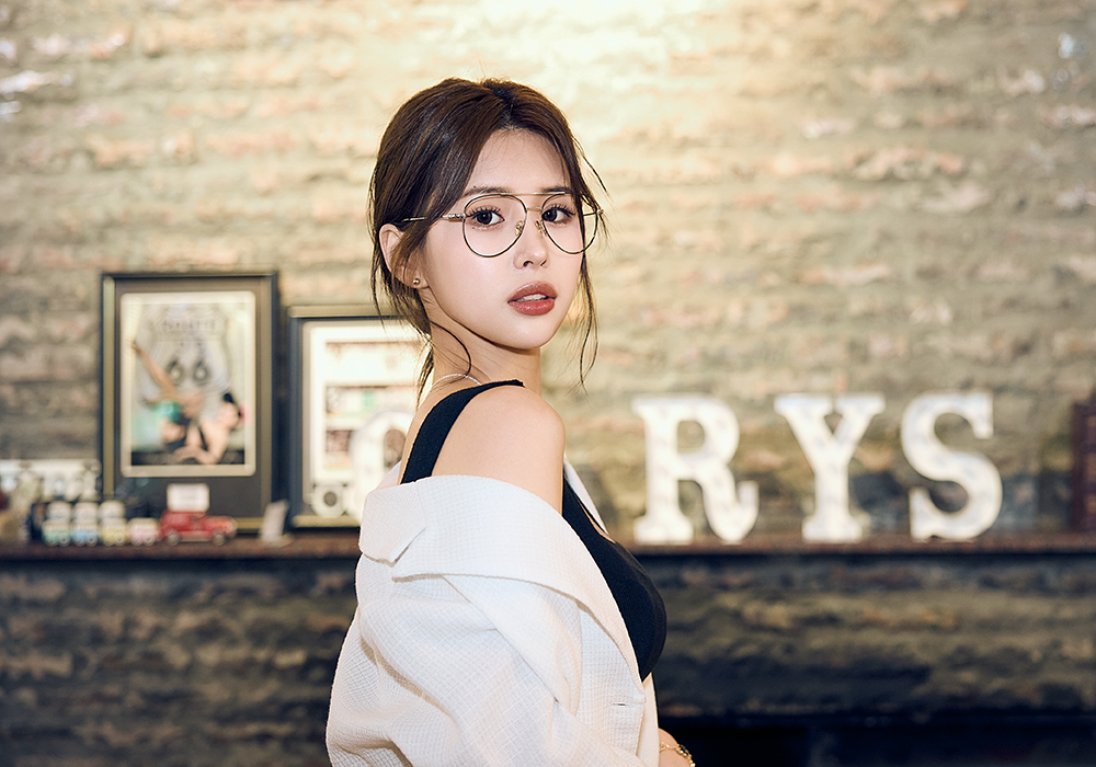 K-DESIGN動物聯萌 | 虎斑喵 飛官框眼鏡 | 霸氣金 