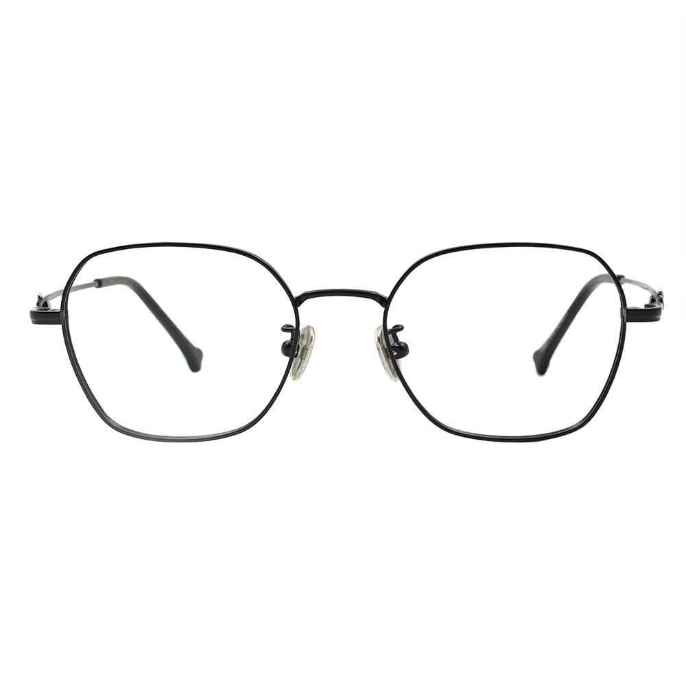 K-DESIGN動物聯萌 | 軟萌無尾熊 多邊框眼鏡 | 煙光黑