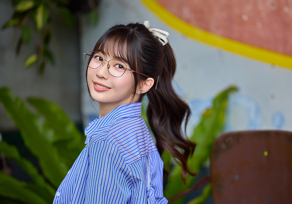 K-DESIGN動物聯萌 | 小貓愛吃魚 多邊框眼鏡 | 紅棕X金