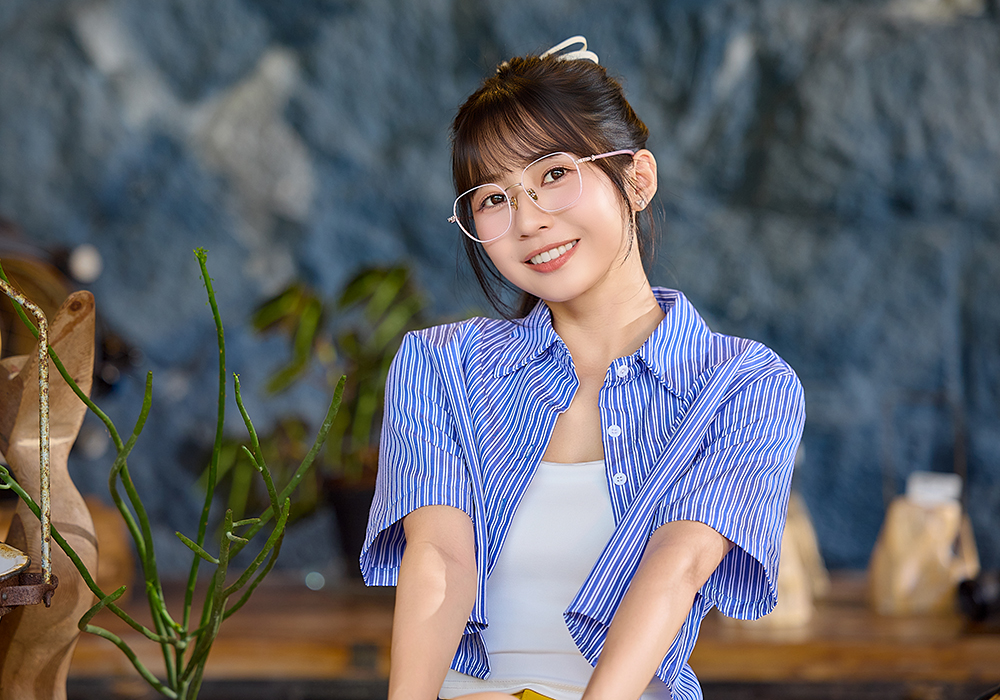 K-DESIGN動物聯萌 | 虎喵來襲 多邊框眼鏡 | 櫻花粉