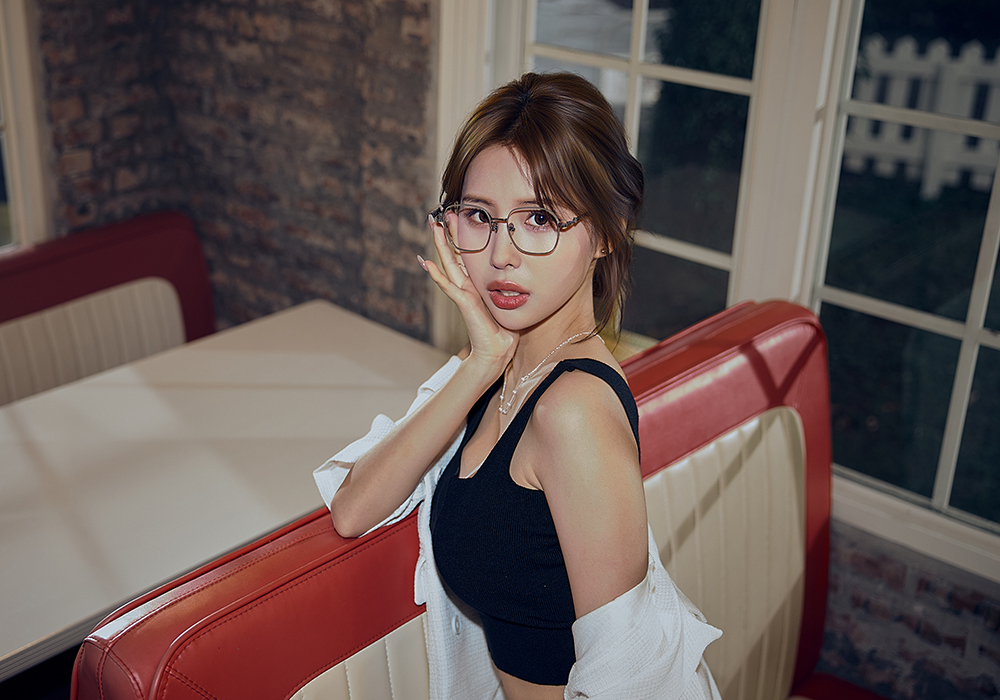 K-DESIGN動物聯萌 | 虎喵來襲 多邊框眼鏡 | 琥珀灰