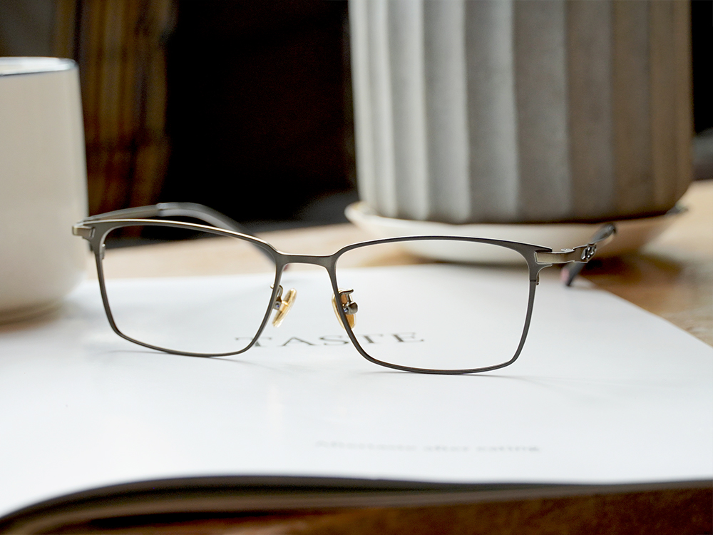 K-DESIGN動物聯萌 | 斑斑日記 長方框眼鏡 | 煙燻咖