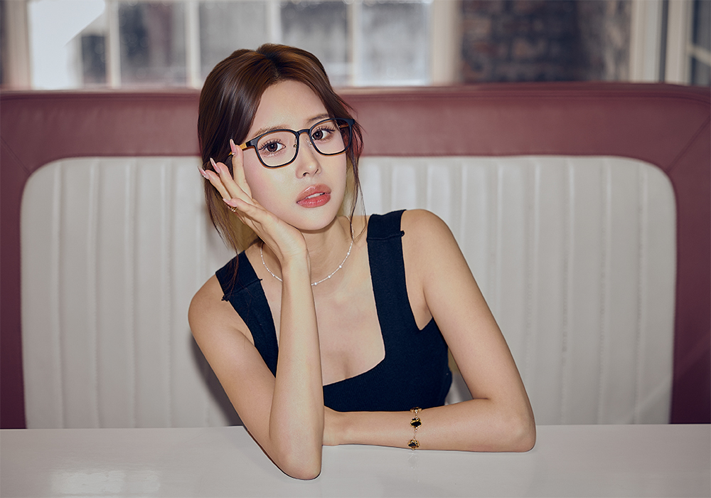 K-DESIGN動物聯萌 | 暖陽橘貓 方框眼鏡 | 碳黑X橘