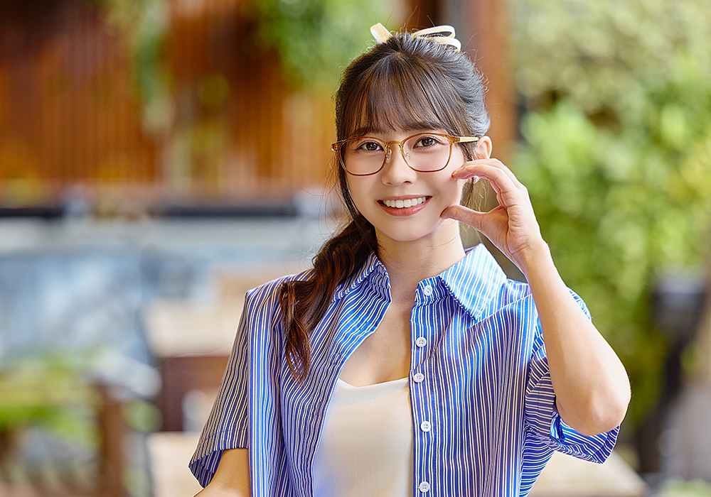 K-DESIGN動物聯萌 | 暖陽橘貓 方框眼鏡 | 果凍橘