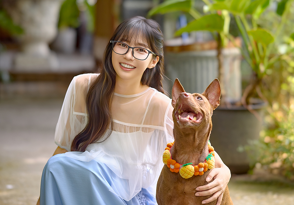 K-DESIGN動物聯萌 | 蹦蹦爪印 方框眼鏡 | 星光黑