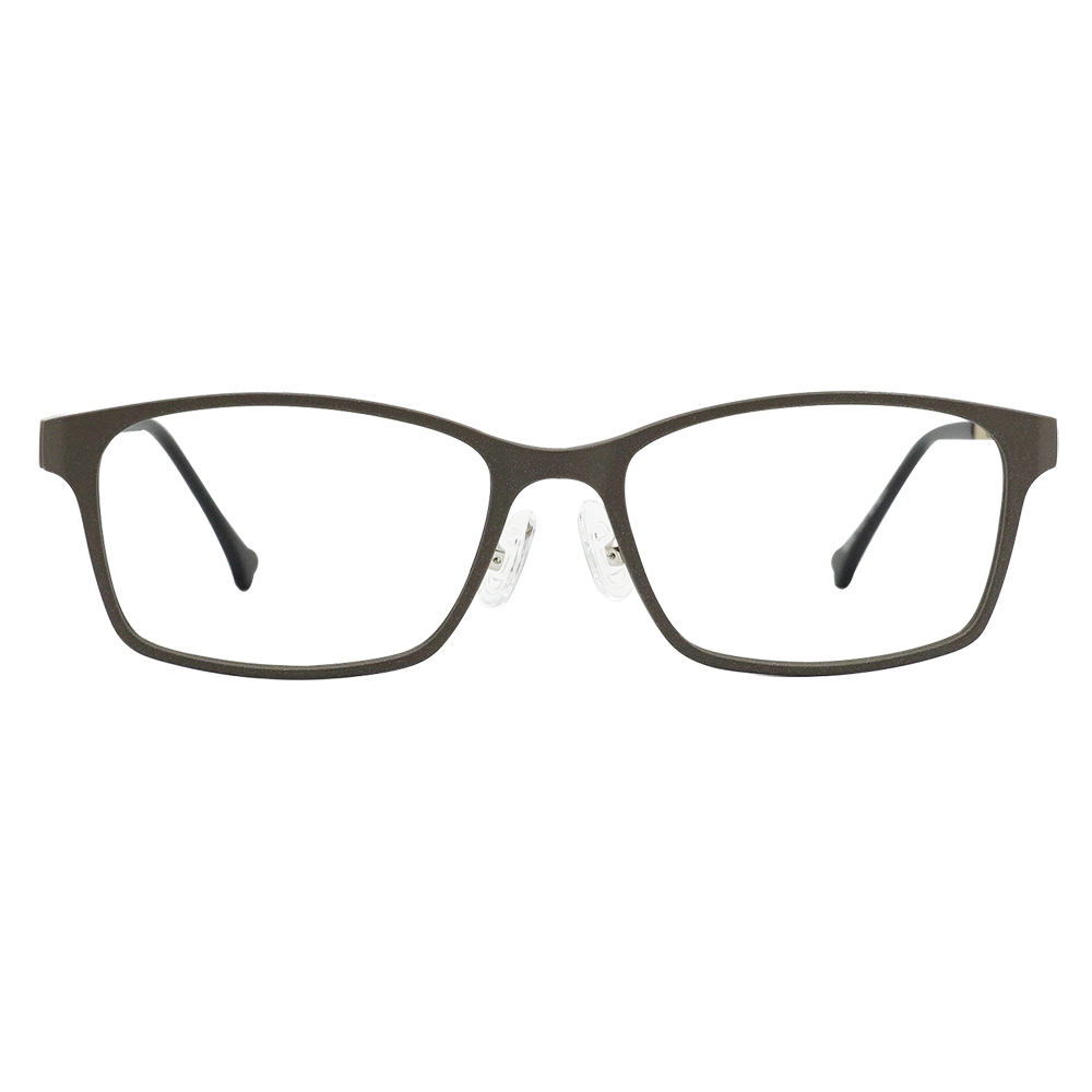 K-DESIGN動物聯萌 | 狗勾特派員 長方框眼鏡 | 亮點棕灰