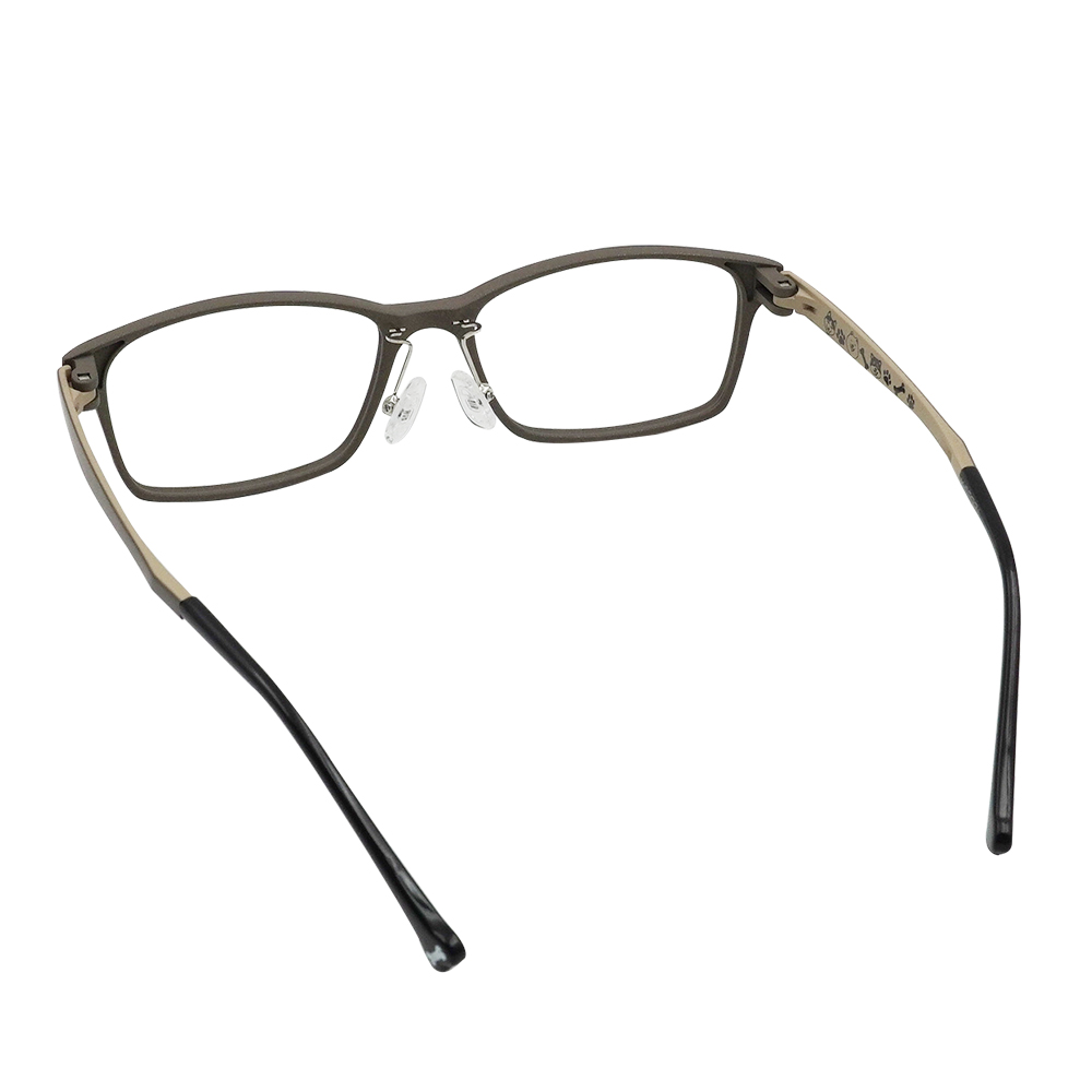 K-DESIGN動物聯萌 | 狗勾特派員 長方框眼鏡 | 亮點棕灰