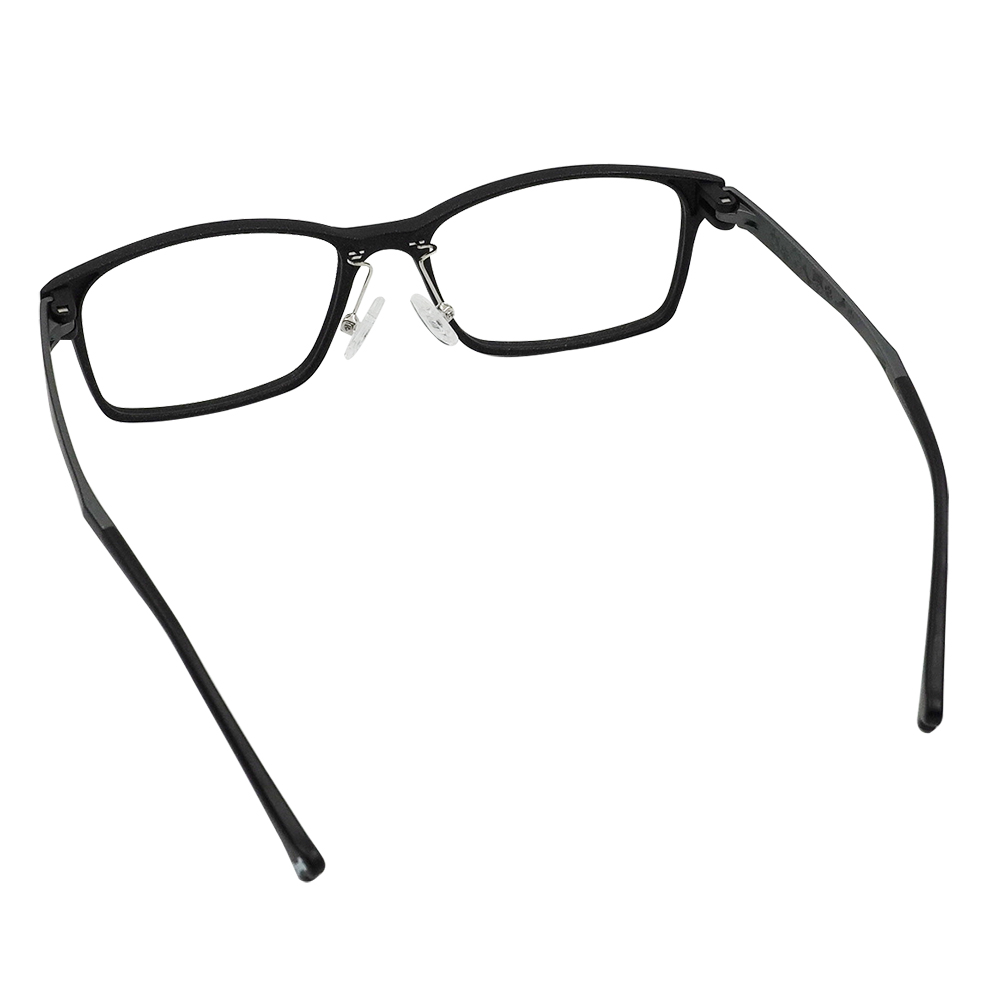 K-DESIGN動物聯萌 | 狗勾特派員 長方框眼鏡 | 亮點黑