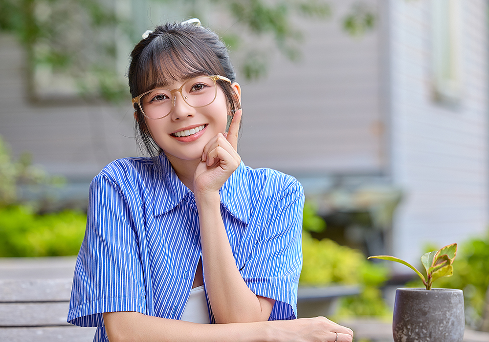 K-DESIGN動物聯萌 | 蹭蹭小時光 方框眼鏡 | 麥穗棕