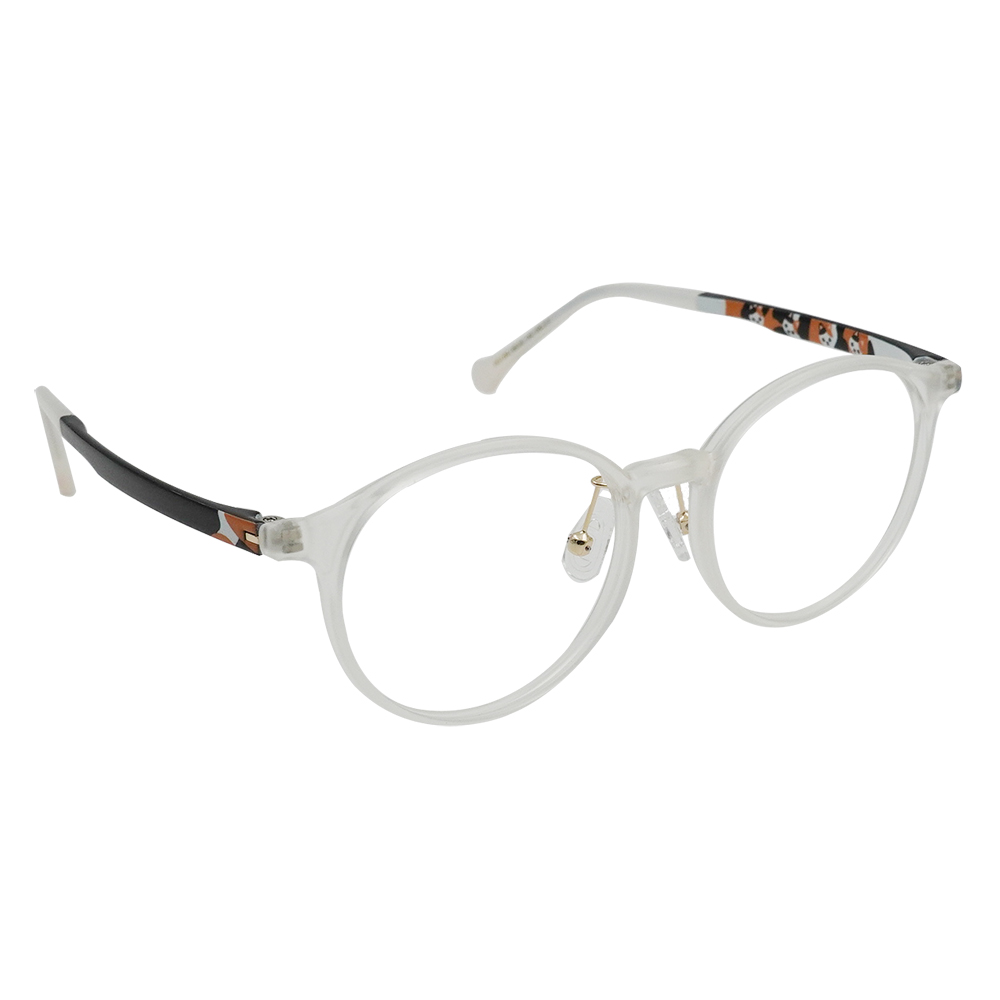 K-DESIGN動物聯萌  | 三花日常 圓框眼鏡 | 輕盈透