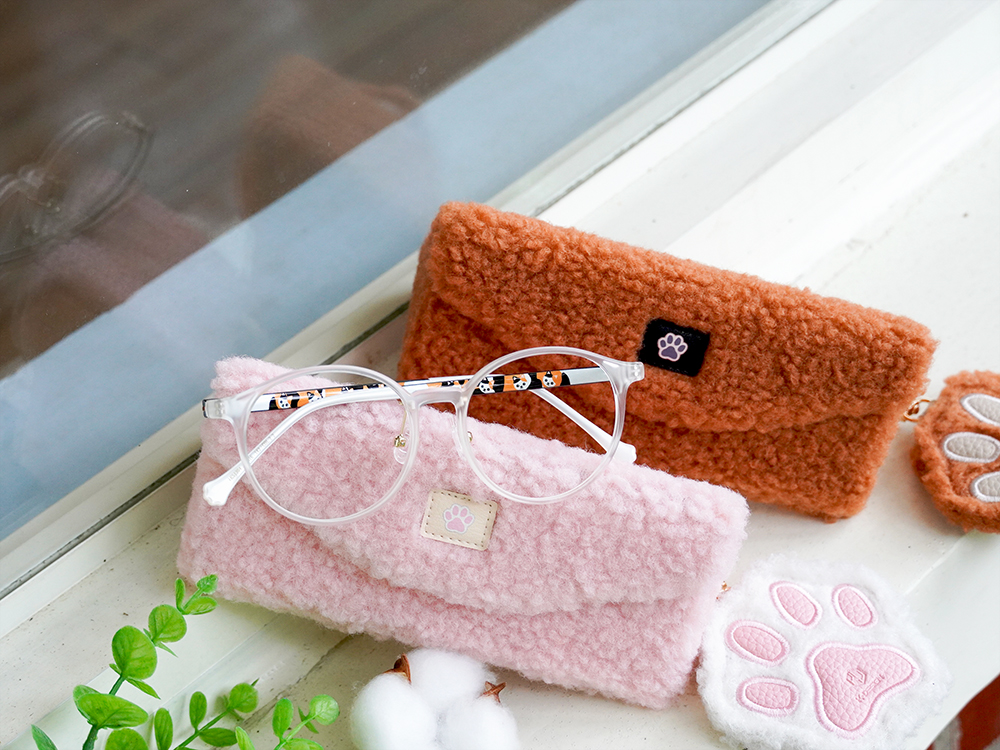 K-DESIGN動物聯萌  | 三花日常 圓框眼鏡 | 輕盈透