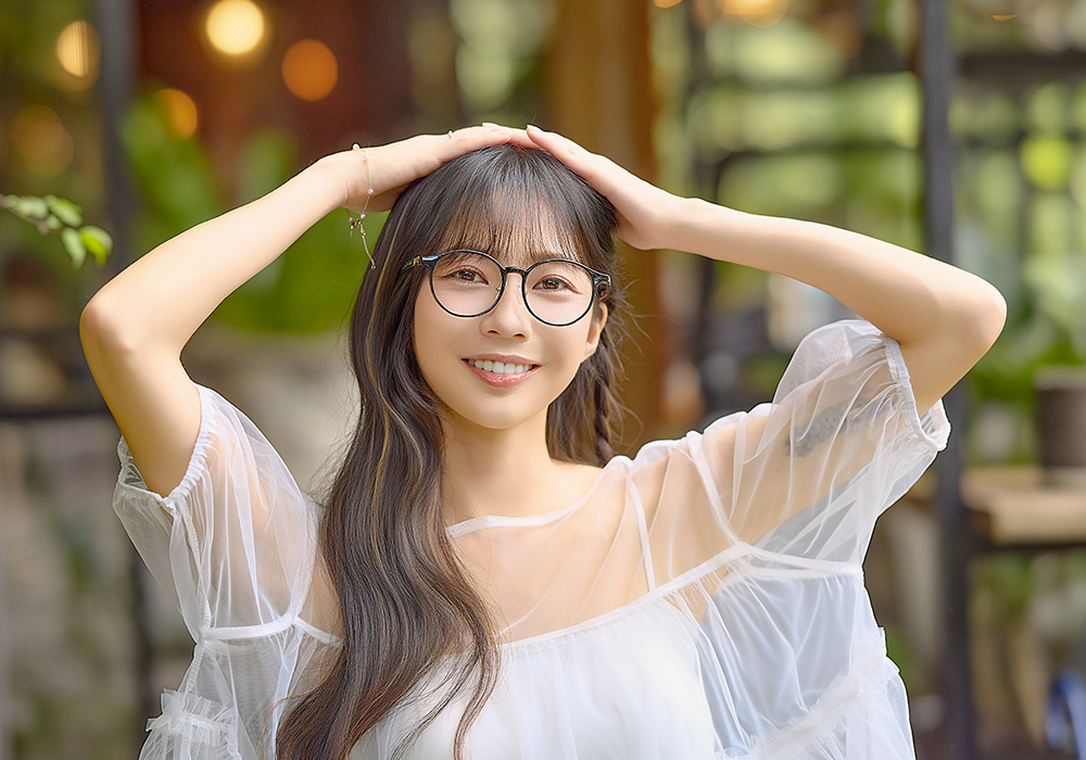 K-DESIGN動物聯萌  | 三花日常 圓框眼鏡 | 鋼琴黑