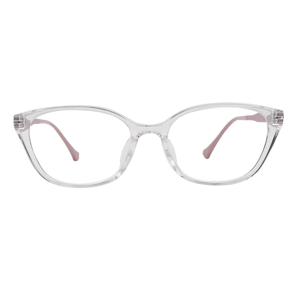 K-DESIGN動物聯萌 | 踩踩印記 方框眼鏡 | 晶透紫