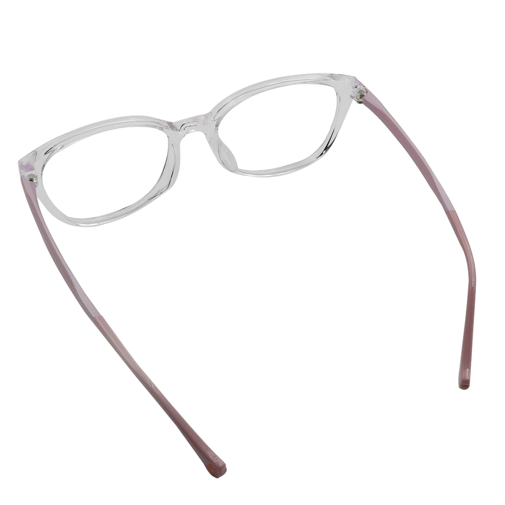 K-DESIGN動物聯萌 | 踩踩印記 方框眼鏡 | 晶透紫