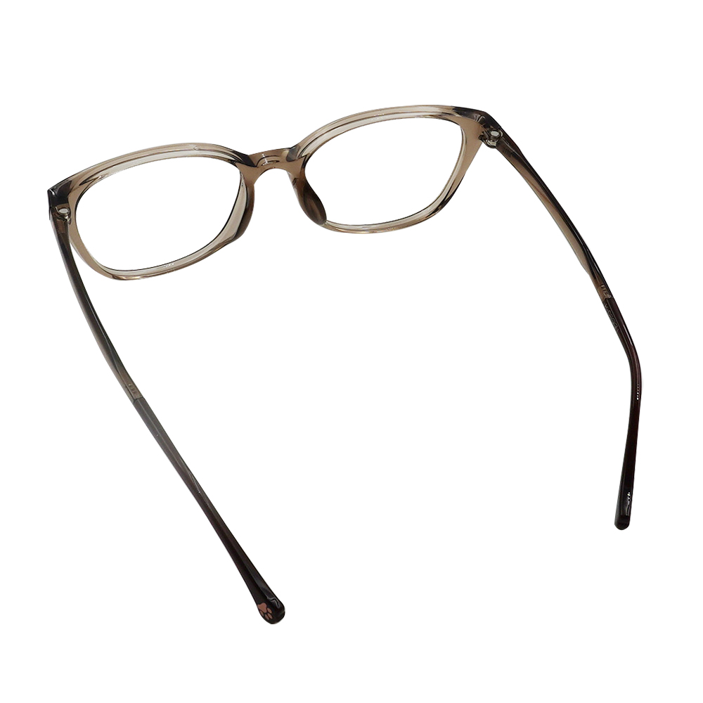 K-DESIGN動物聯萌 | 踩踩印記 方框眼鏡 | 流光棕