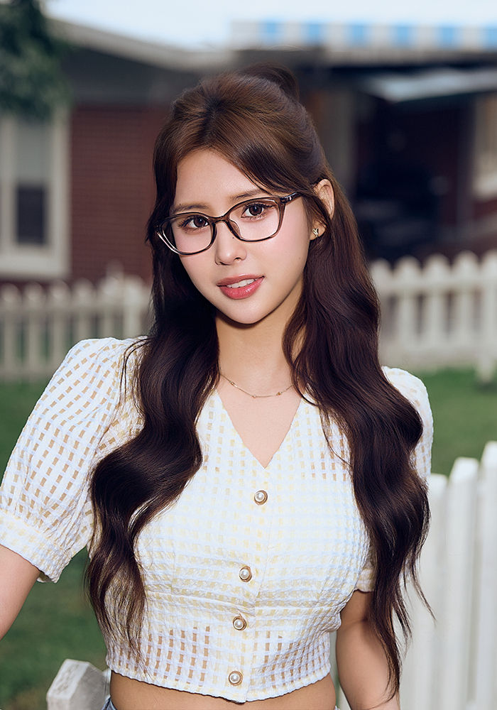 K-DESIGN動物聯萌 | 踩踩印記 方框眼鏡 | 流光棕