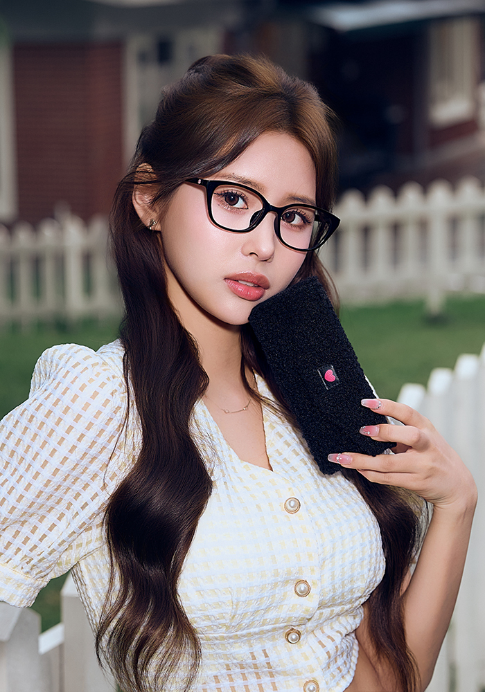 K-DESIGN動物聯萌 | 踩踩印記 方框眼鏡 | 碳黑