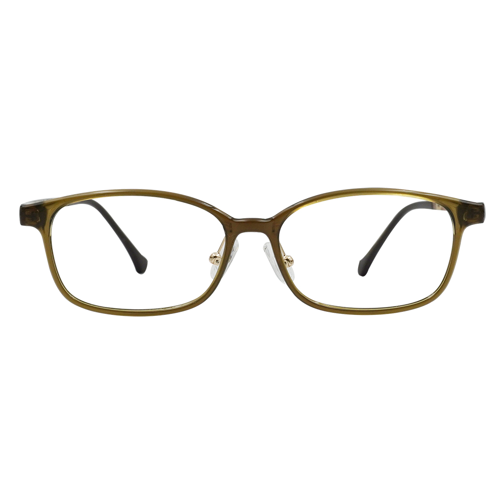 K-DESIGN動物聯萌 | 叢林漫遊 長方框眼鏡 | 透棕