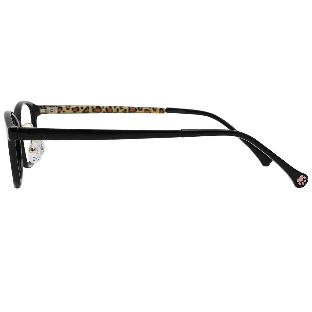 K-DESIGN動物聯萌 | 叢林漫遊 長方框眼鏡 | 炫黑