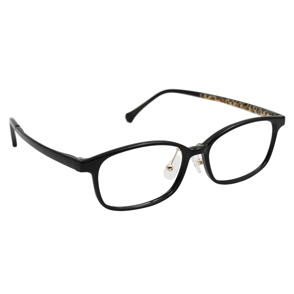 K-DESIGN動物聯萌 | 叢林漫遊 長方框眼鏡 | 炫黑