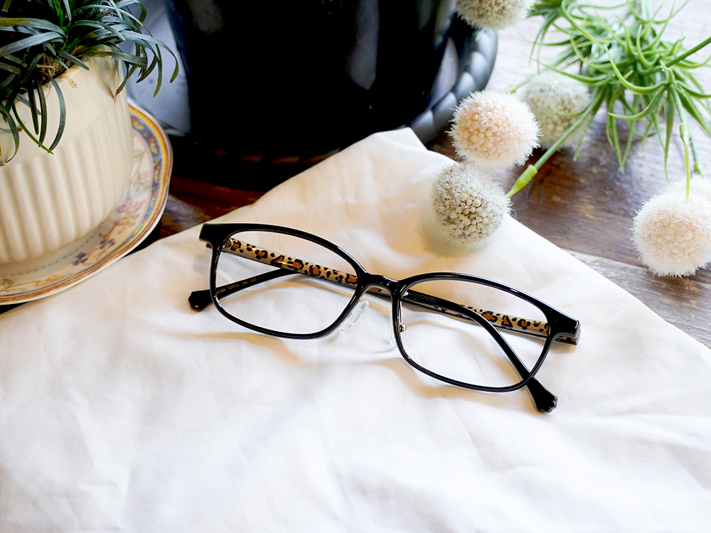 K-DESIGN動物聯萌 | 叢林漫遊 長方框眼鏡 | 炫黑