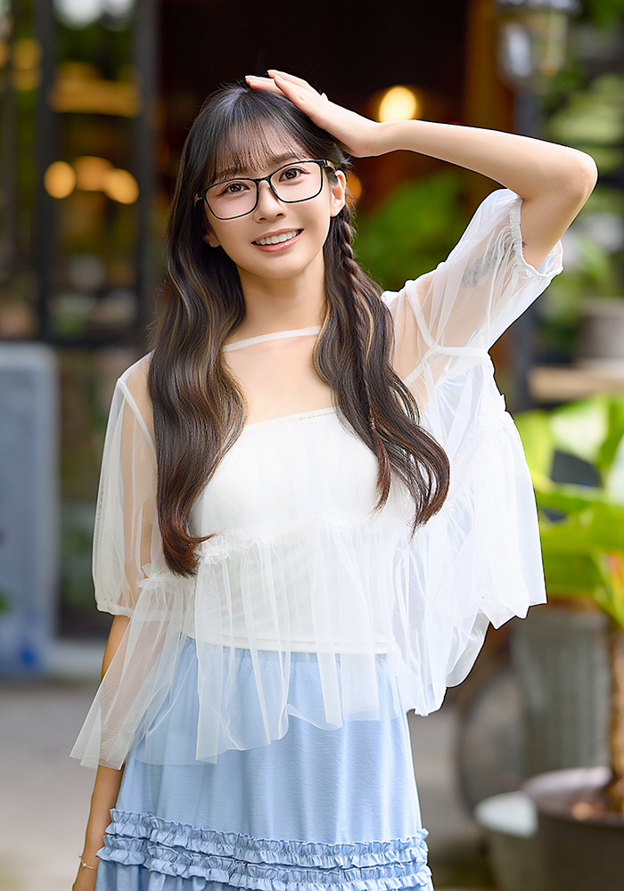 K-DESIGN動物聯萌 | 肉球日記 長方框眼鏡 | 極光黑