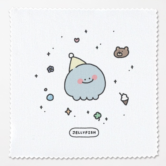 那隻水母｜blingbling水母_眼鏡布