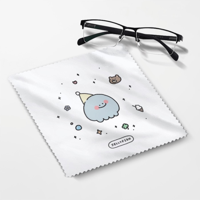 那隻水母｜blingbling水母_眼鏡布
