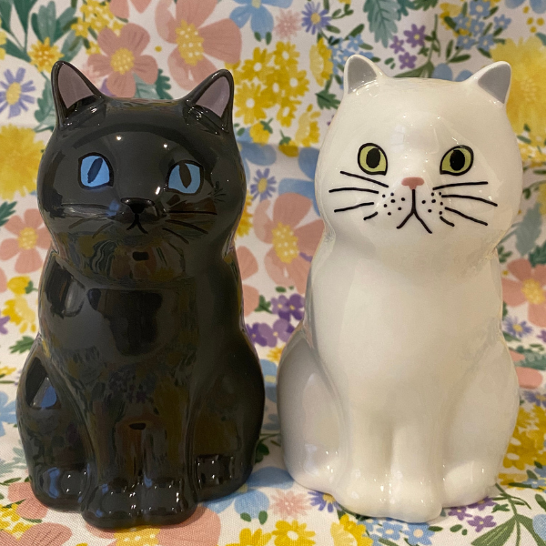 【SETO CRAFT】貓咪造型花器/筆座