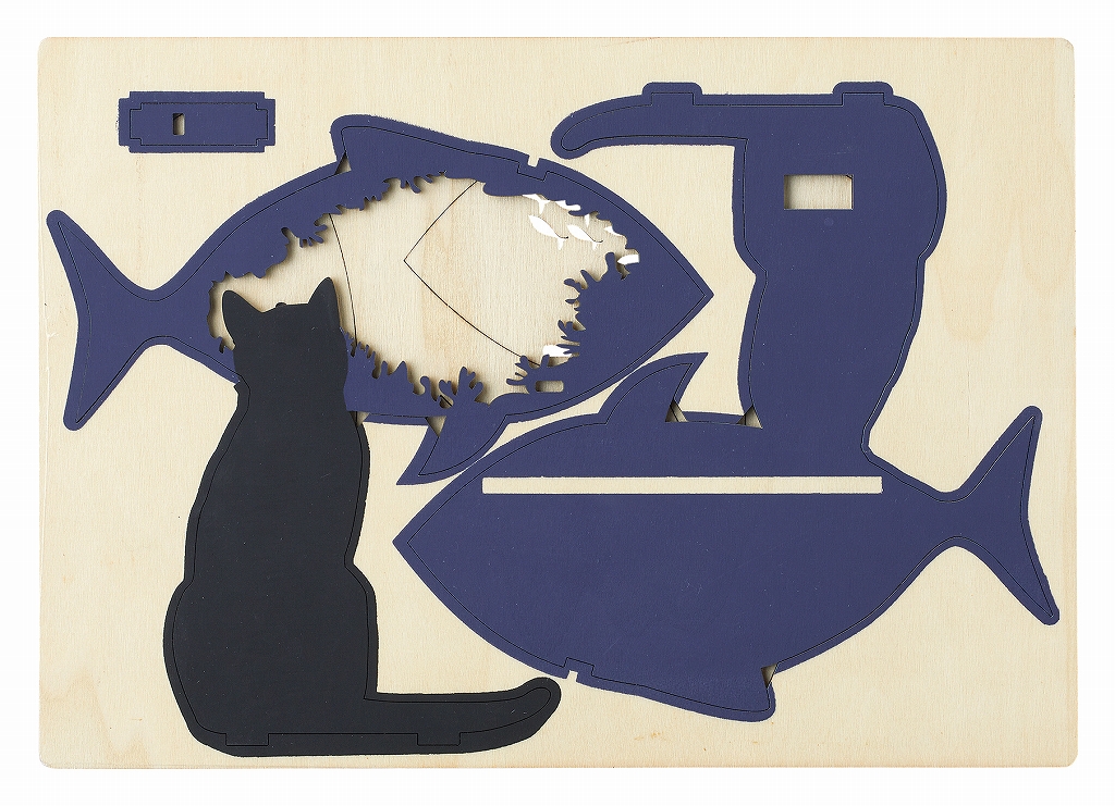 【SETO CRAFT】3D 木製 DIY 貓形氛圍小夜燈