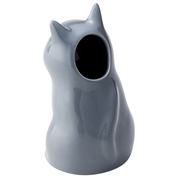 【SETO CRAFT】貓咪造型花器/筆座 3入組