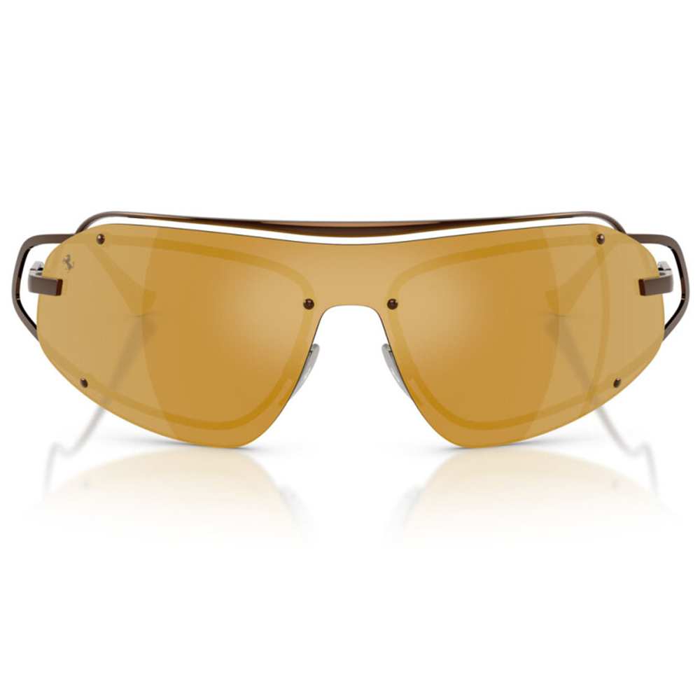 Ferrari法拉利 | 風馳多邊框太陽眼鏡 | 琥曜金