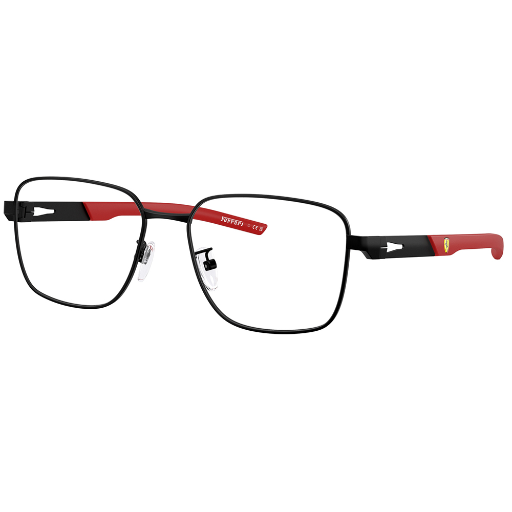 Ferrari法拉利 | 狂速烈影方框眼鏡 | 自信黑X紅